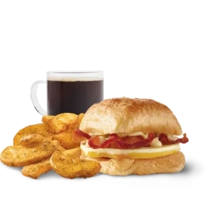 Bacon, Egg & Swiss Croissant
