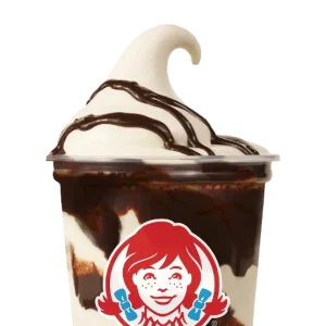 Brownie Batter Vanilla Frosty Swirl