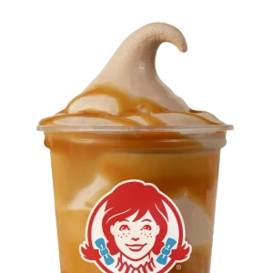 Caramel Chocolate Frosty Swirl