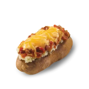 Chili Cheese Baked Potato