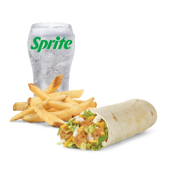 Grilled Chicken Wrap Combo