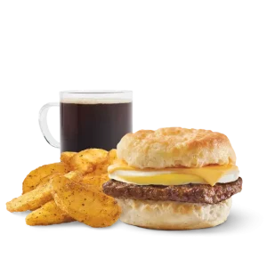 Sausage, Egg & Cheese Biscuit Combo